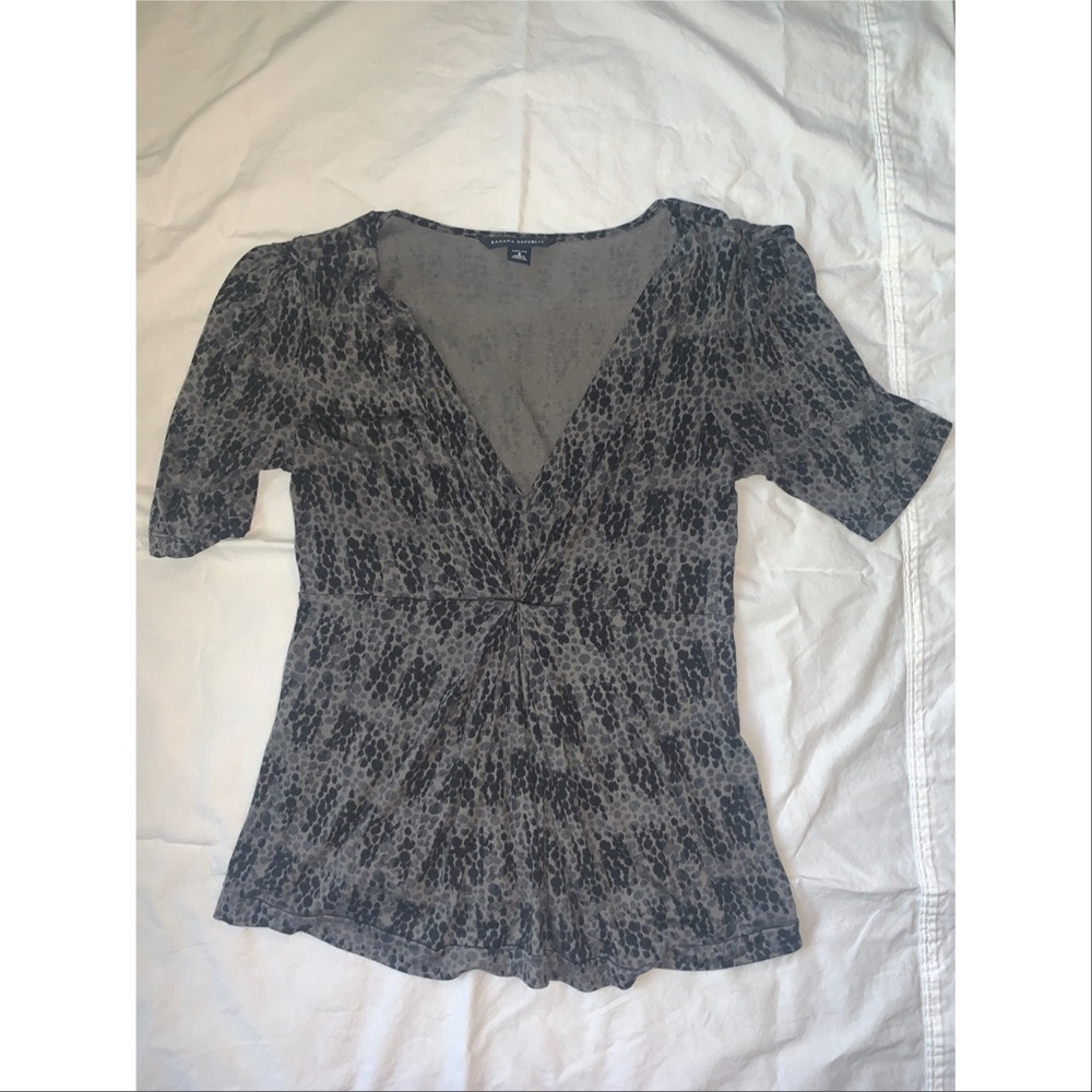 Patterned Petite Blouse